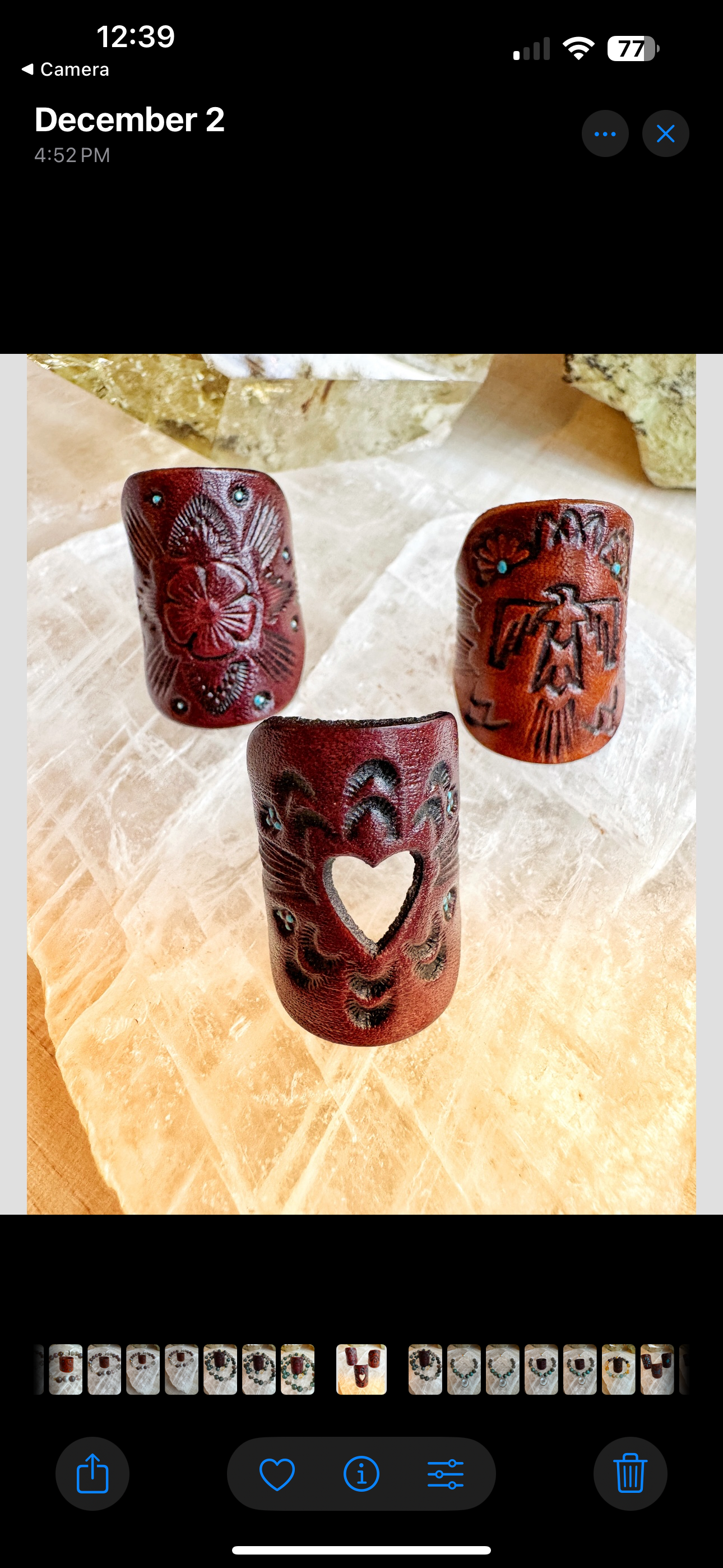 Leather Rings