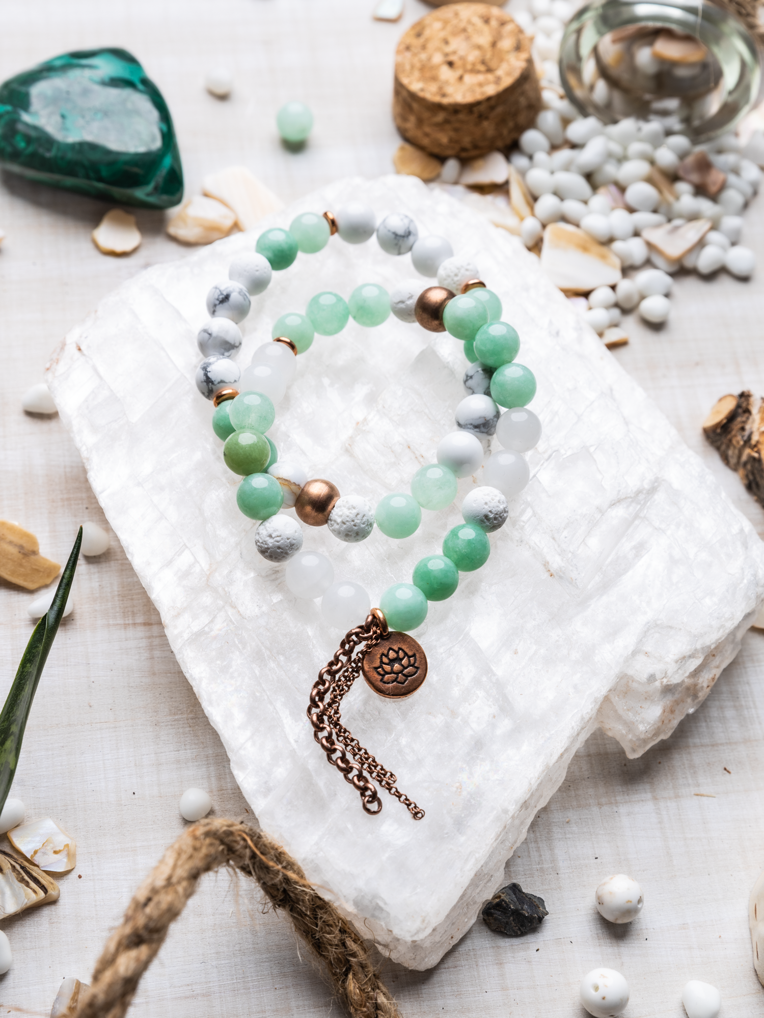 THE ELEVATION STACK ~ GEMSTONE BRACELETS