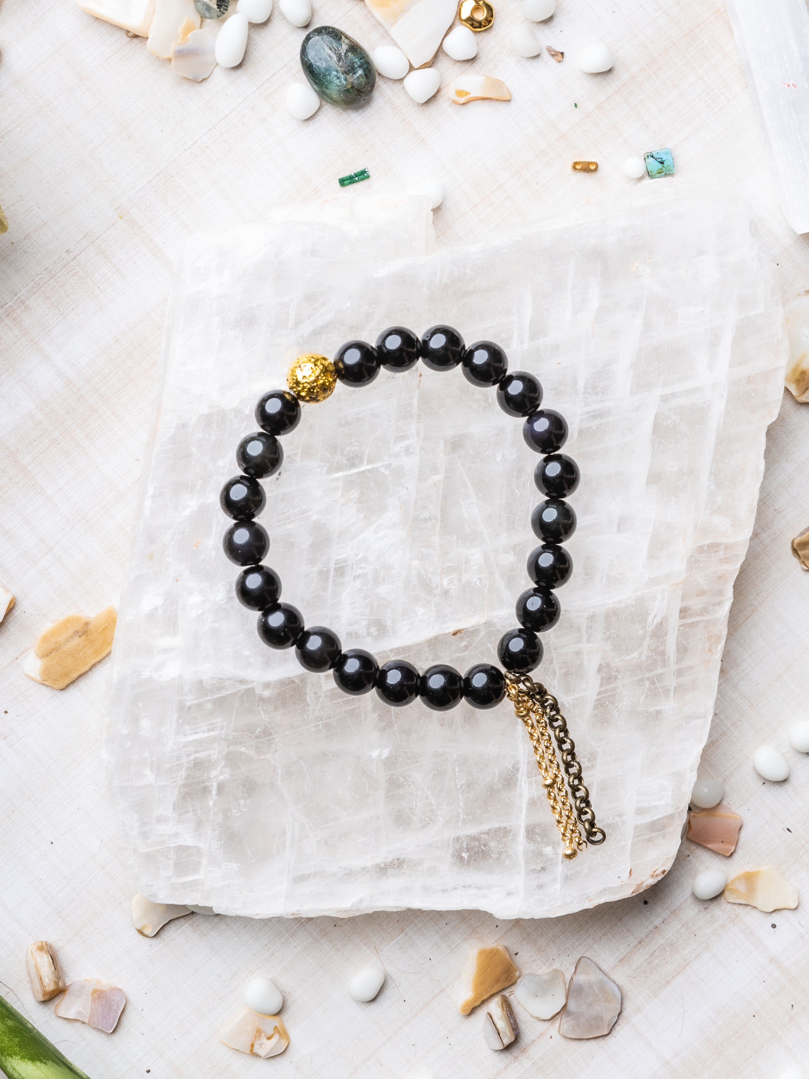 THE SHIELDED ESSENCE ~ GEMSTONE BRACELET