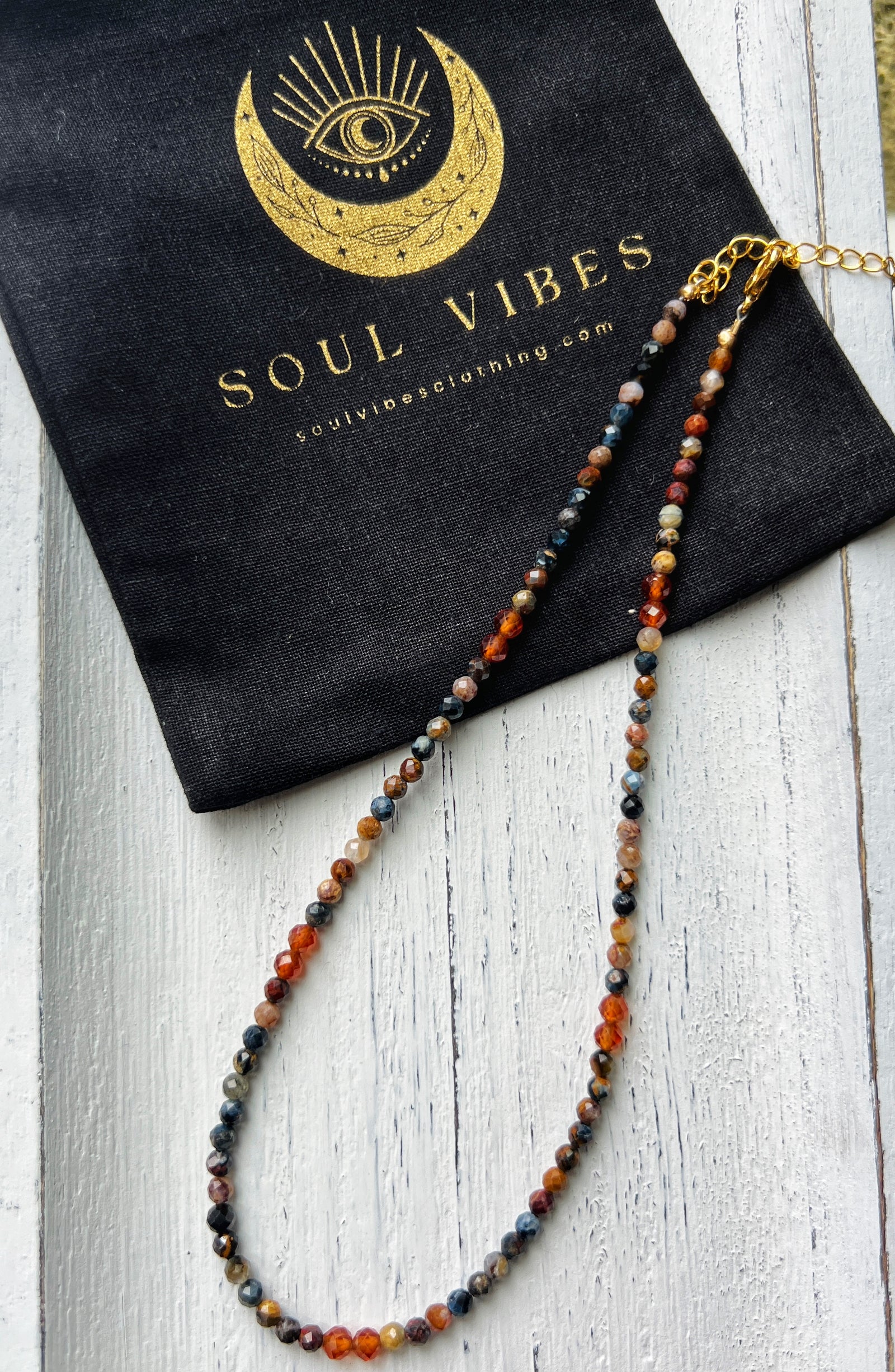 THE SERENITY ~ GEMSTONE NECKLACE