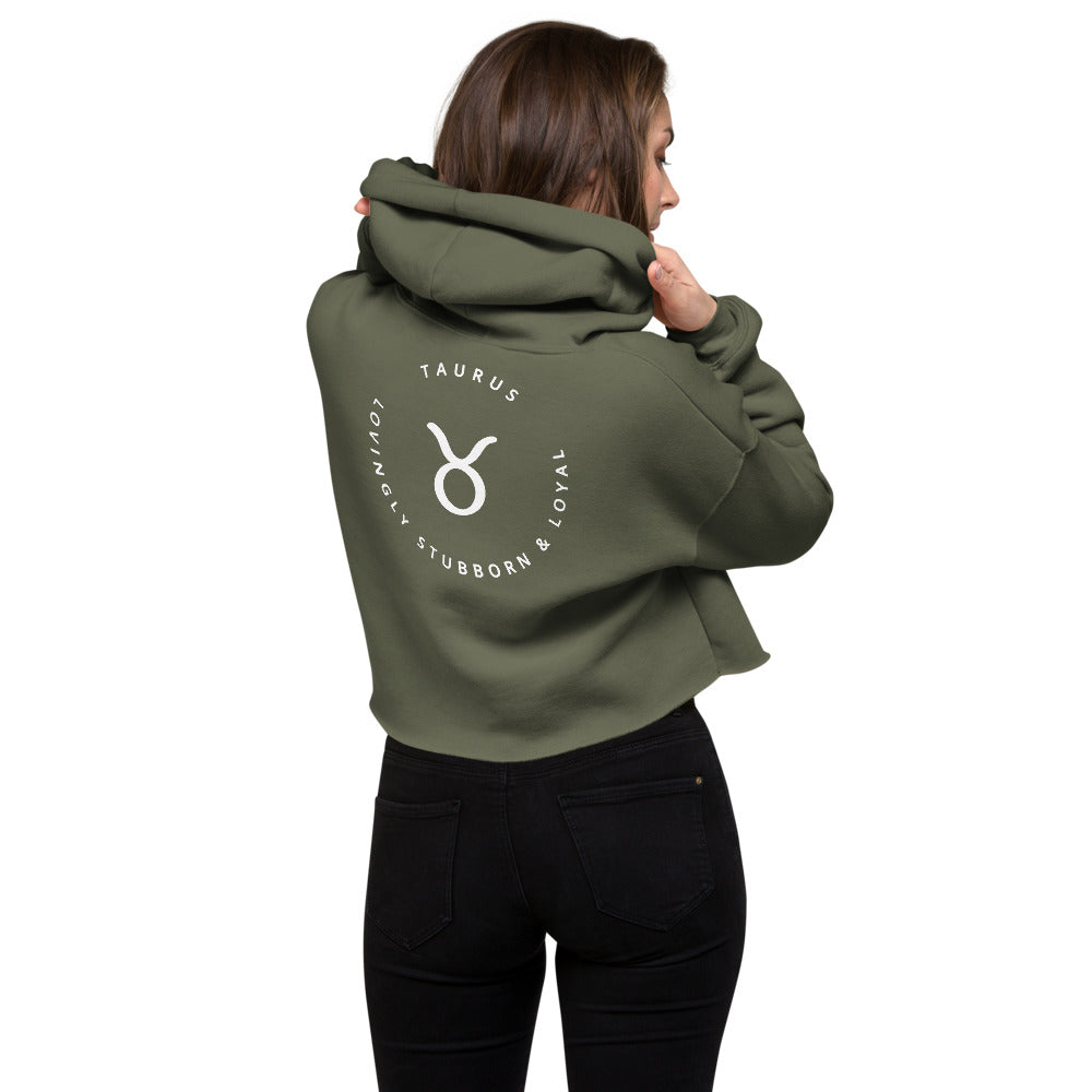 THE TAURUS CROP HOODIE