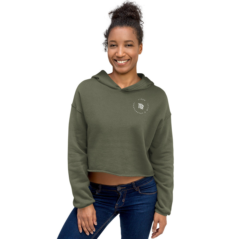 THE VIRGO CROP HOODIE