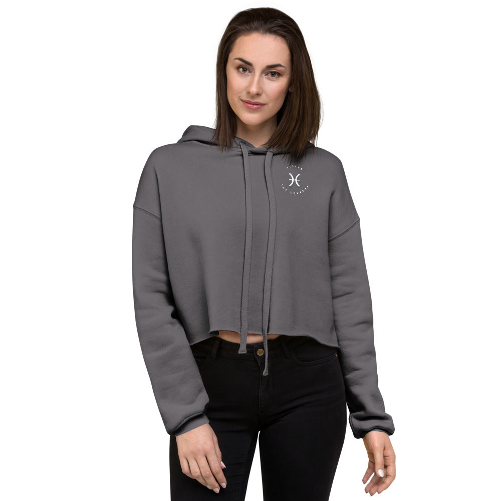 THE PISCES CROP HOODIE