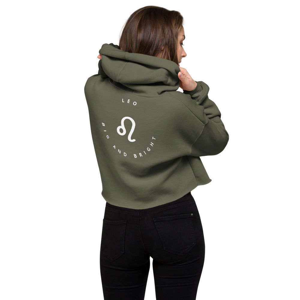 THE LEO CROP HOODIE
