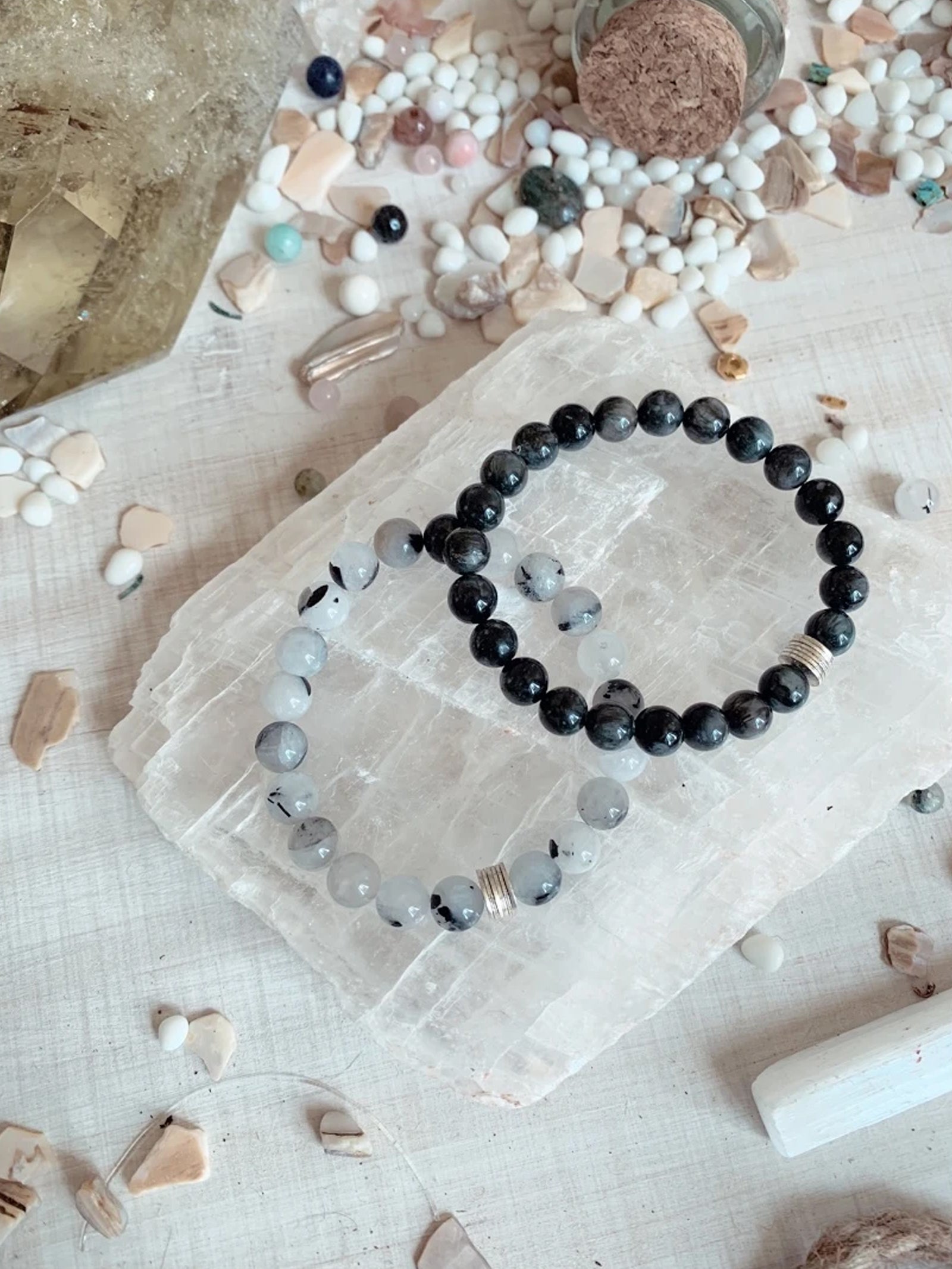 THE REVITALIZING BALANCE STACK ~ GEMSTONE BRACELETS
